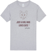 Just A Girl Who Loves Cats T-Shirt