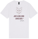 Just A Girl Who Loves Cats Tee