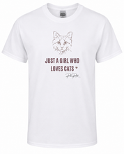 Just A Girl Who Loves Cats Tee
