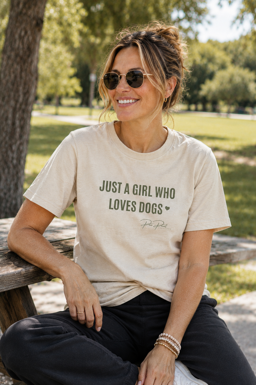 Just A Girl Who Loves Dogs Tee