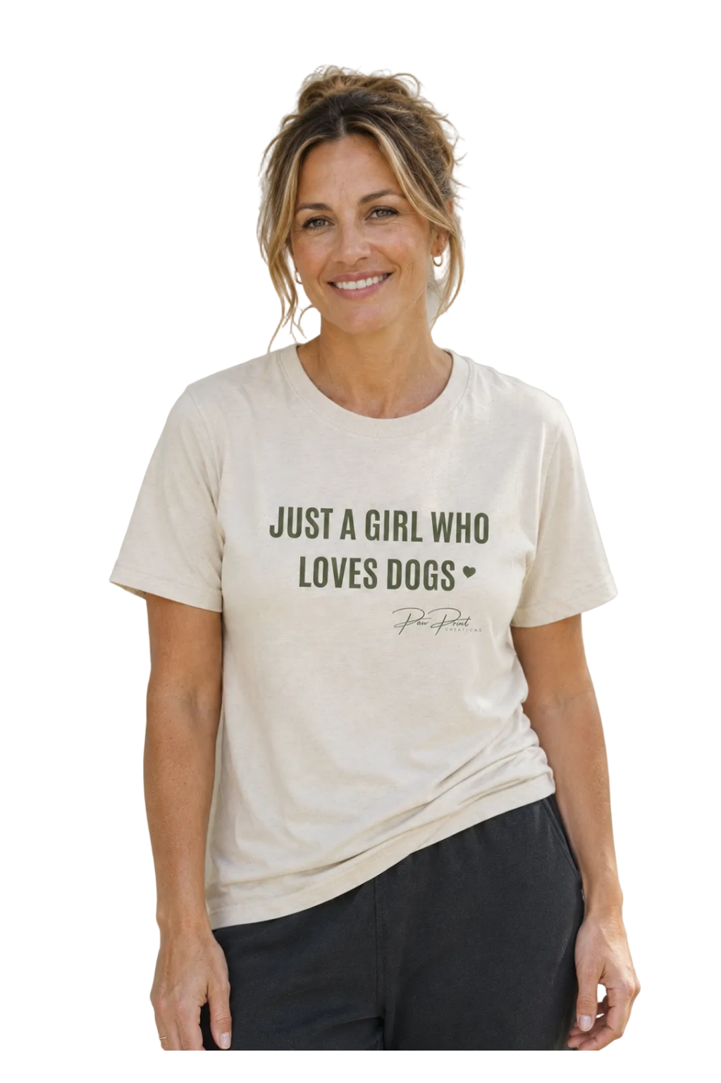 Just A Girl Who Loves Dogs Tee