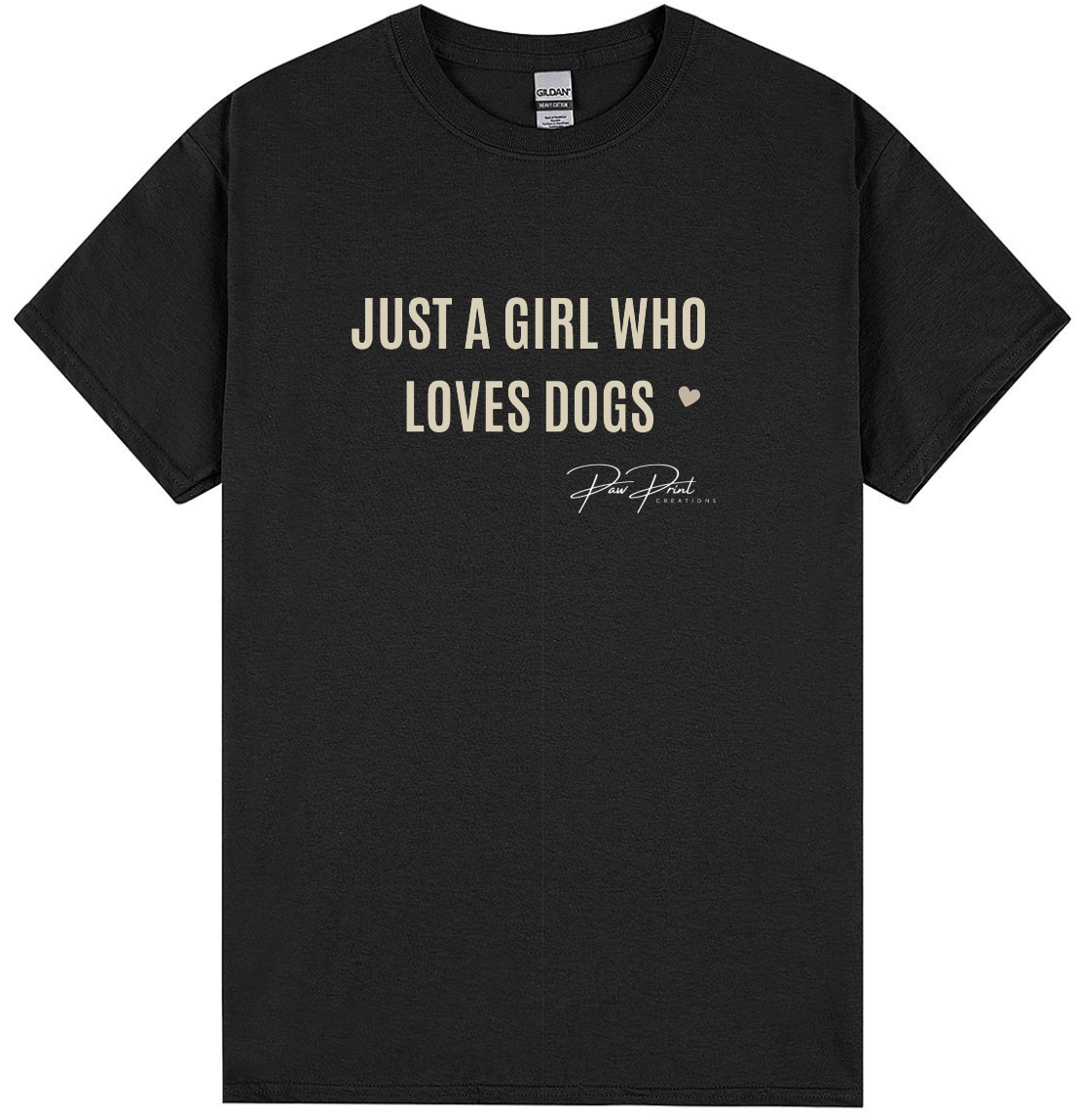 Just A Girl Who Loves Dogs T-Shirt