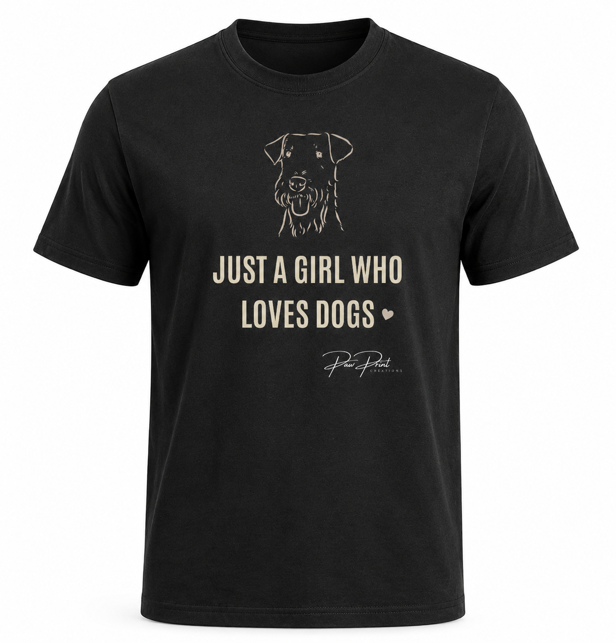 Just A Girl Who Loves Dogs Tee