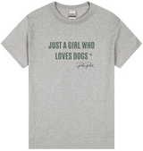 Just A Girl Who Loves Dogs T-Shirt