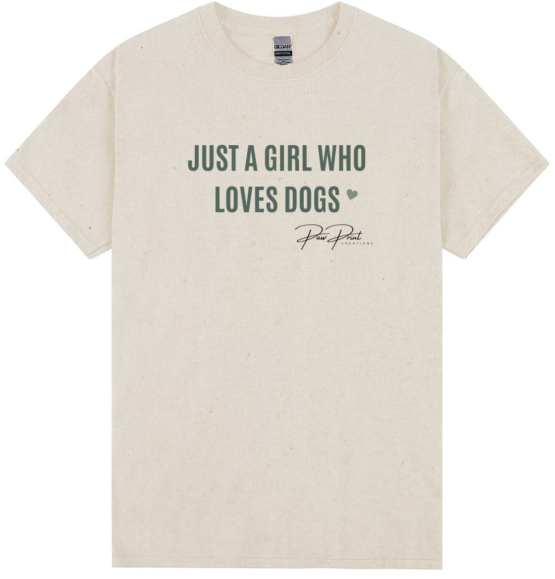 Just A Girl Who Loves Dogs T-Shirt