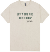 Just A Girl Who Loves Dogs T-Shirt