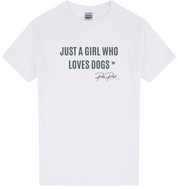 Just A Girl Who Loves Dogs T-Shirt
