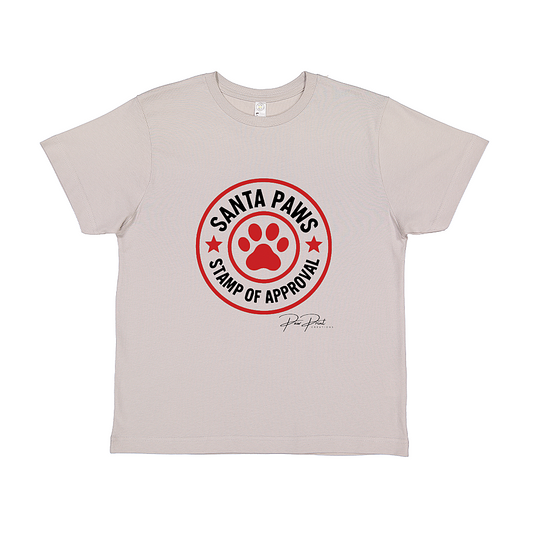 Santa Paws “Stamp of Approval” - Kids T-shirt