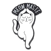 Meow Maste Enamel Pin