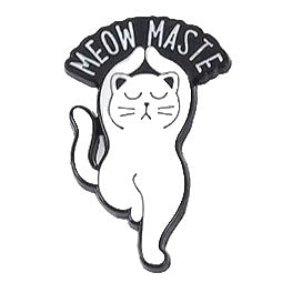 Meow Maste Enamel Pin
