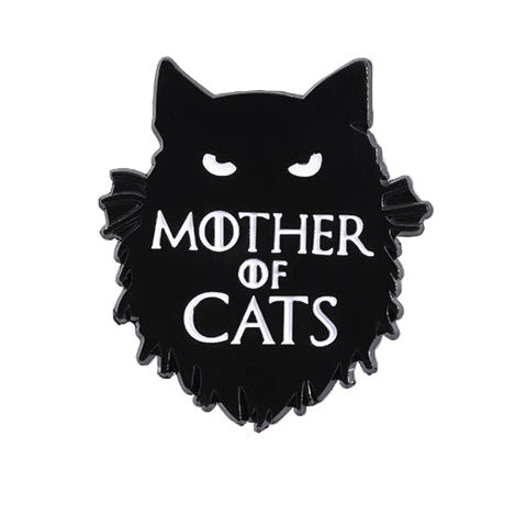 Mother of Cats Enamel Pin