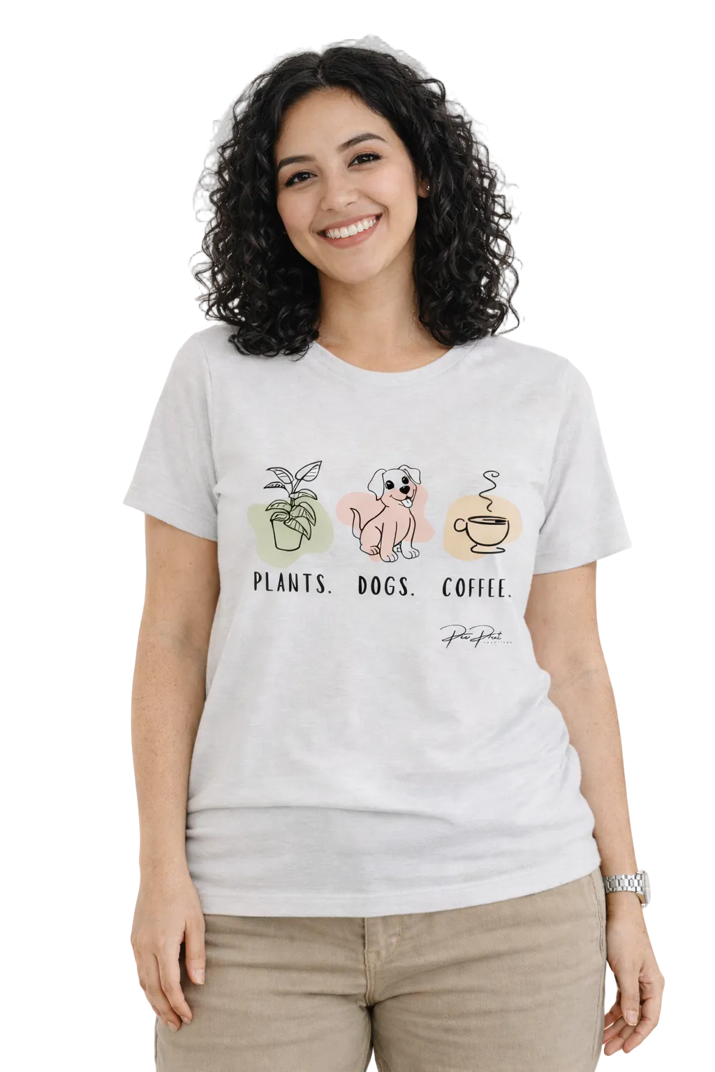 Plants, Dogs, Coffee T-Shirt