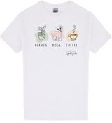 Plants, Dogs, Coffee T-Shirt