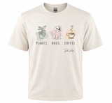 Plants, Dogs, Coffee Tee