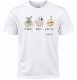 Plants, Dogs, Coffee Tee