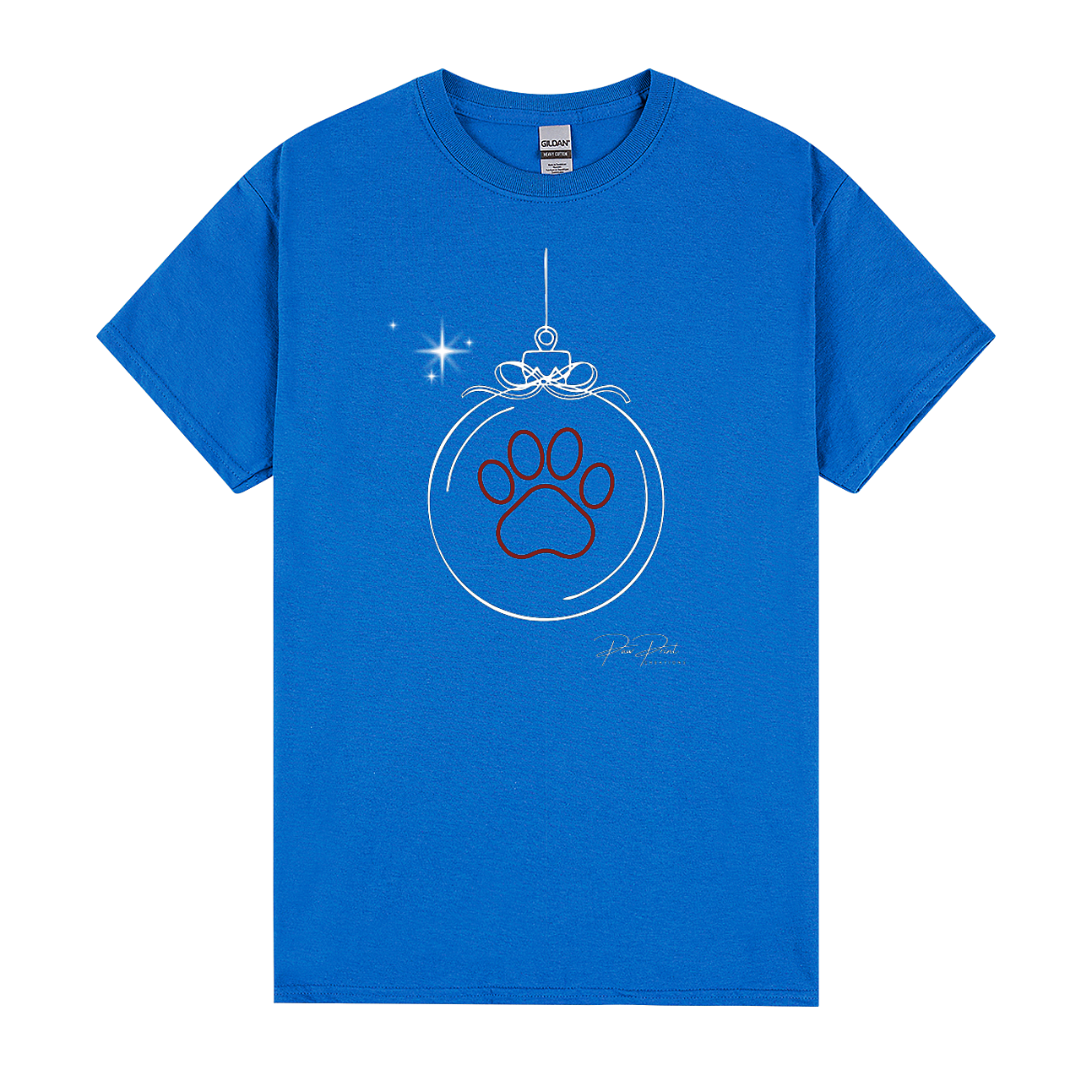 Paw Bauble Christmas - Unisex T-shirt