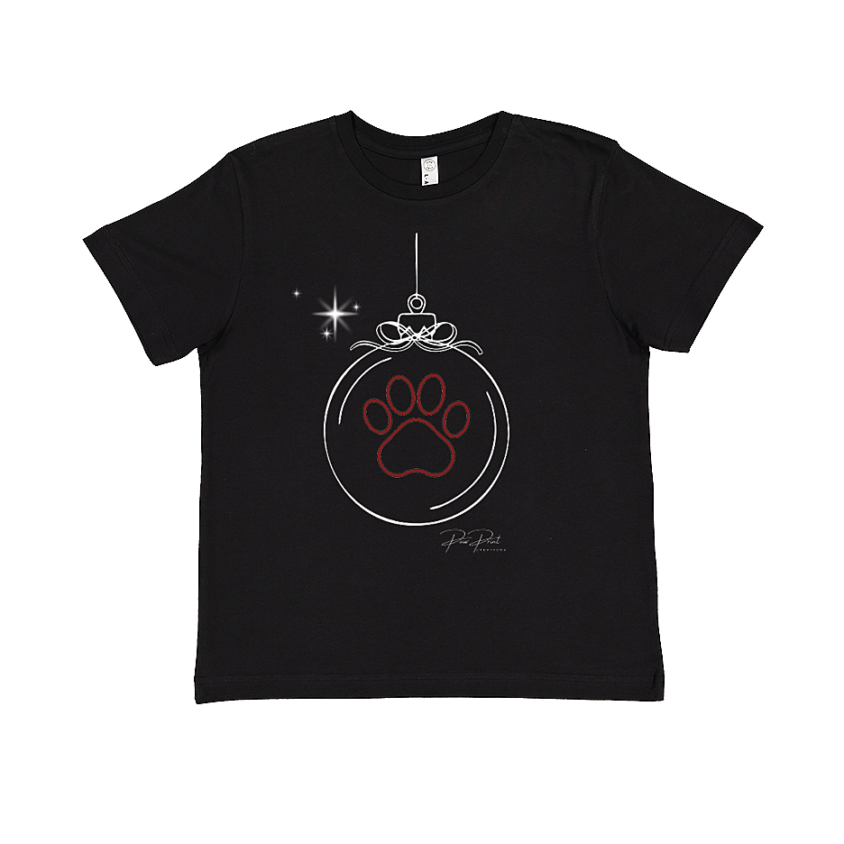 Paw Bauble Christmas - Kids T-shirt