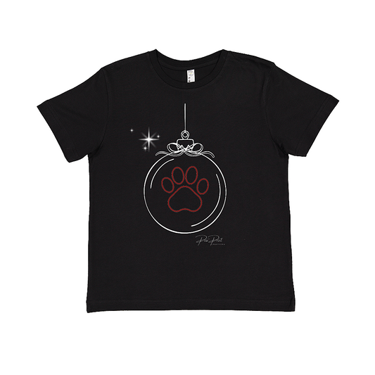 Paw Bauble Christmas - Kids T-shirt