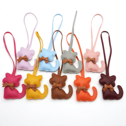 Cat Shaped Handbag Pendant Charm