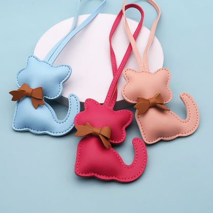 Cat Shaped Handbag Pendant Charm