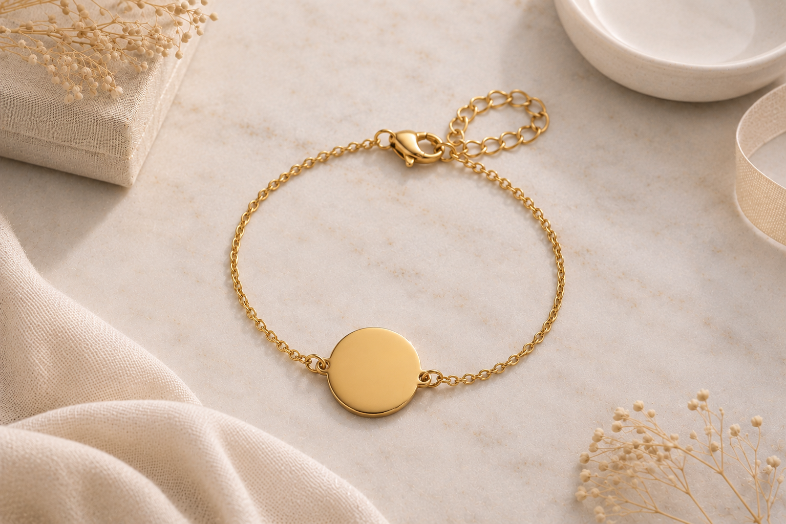 Personalised Pendant Bracelet