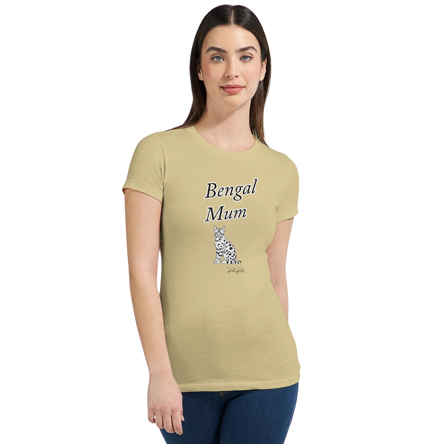 Personalised Cat Breed - Women's Crewneck T-shirt