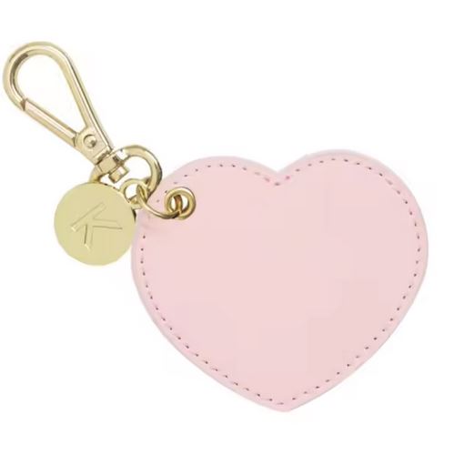 Personalised Heart-Shaped PU Leather Keychain