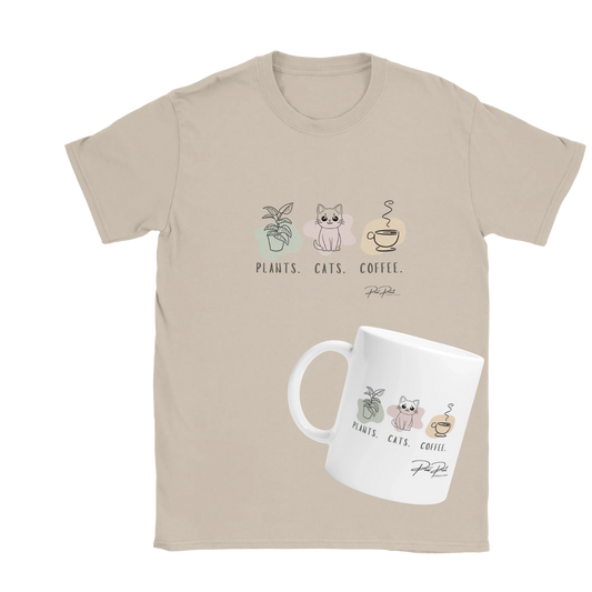 Plants, Cats, Coffee - Gift Set