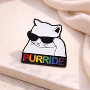 Purride Rainbow Cat Enamel Pin