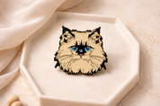 Ragdoll Cat Enamel Pin