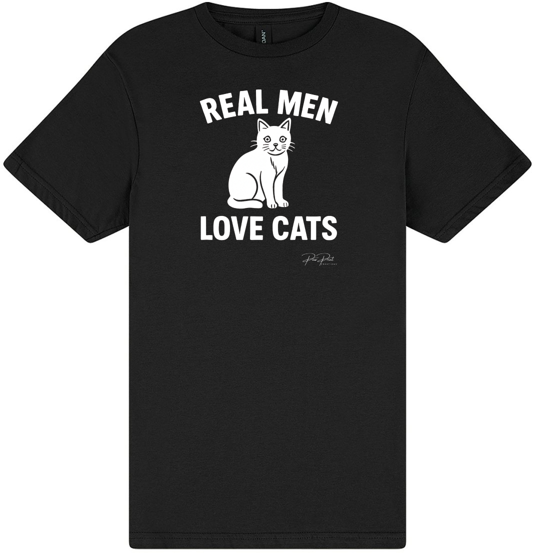 Real Men Love Cats T-Shirt