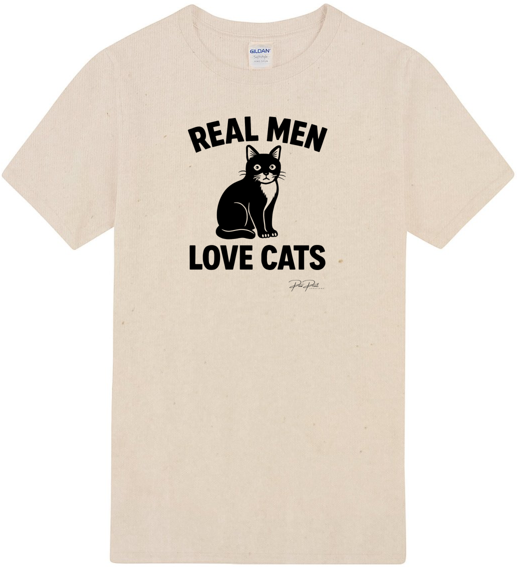 Real Men Love Cats T-Shirt