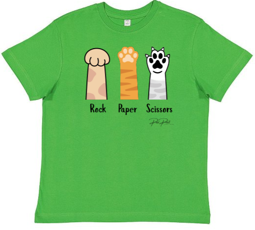 Rock Paper Scissors Kids T-Shirt