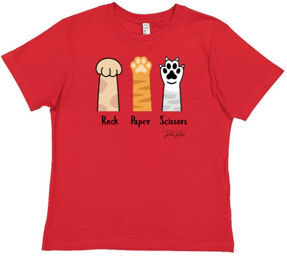 Rock Paper Scissors Kids T-Shirt