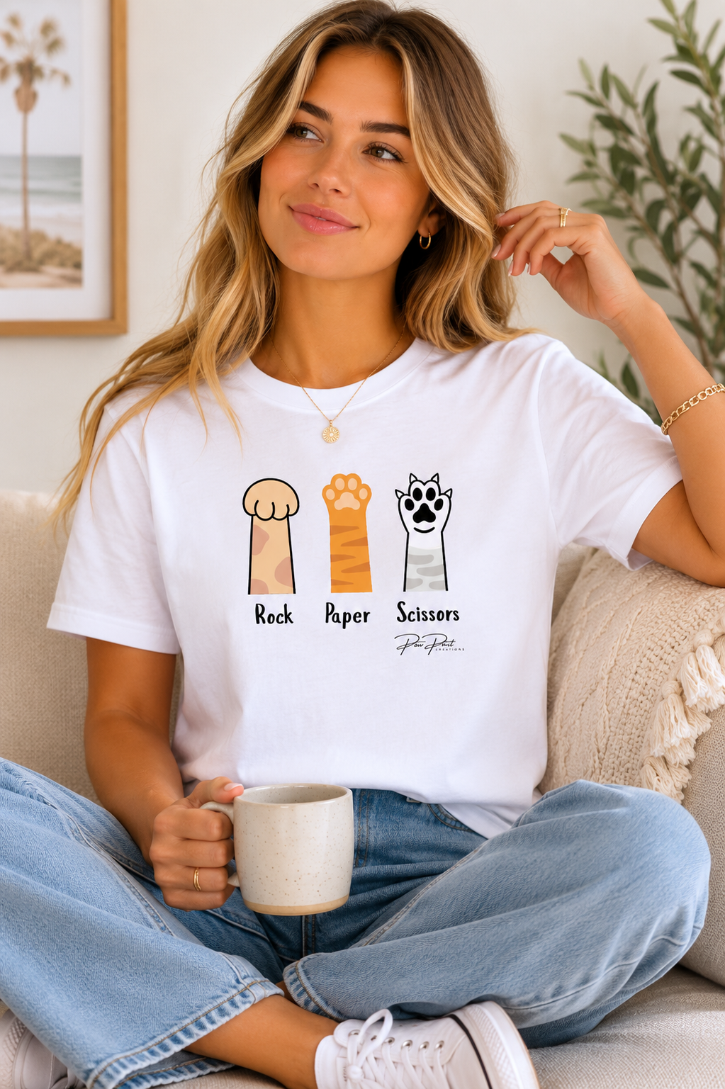 Rock Paper Scissors Tee