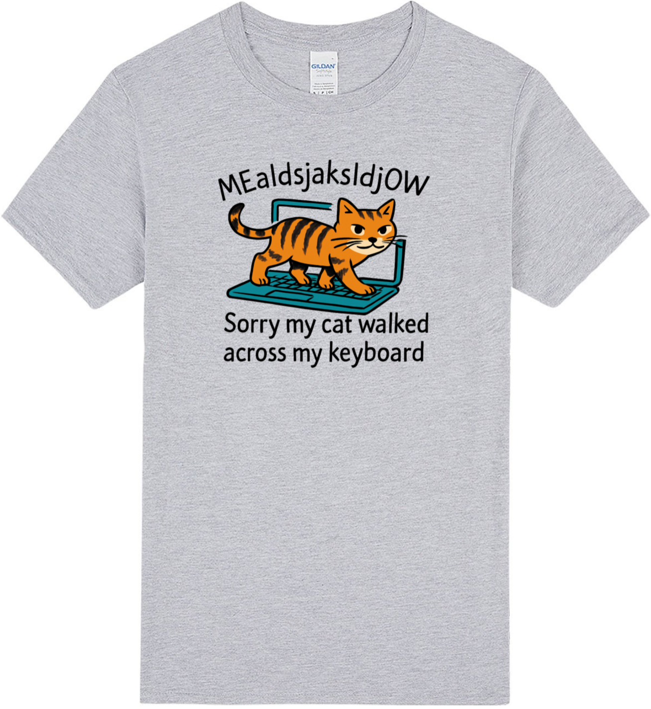 Sorry My Cat Walked Across My Keyboard T-Shirt