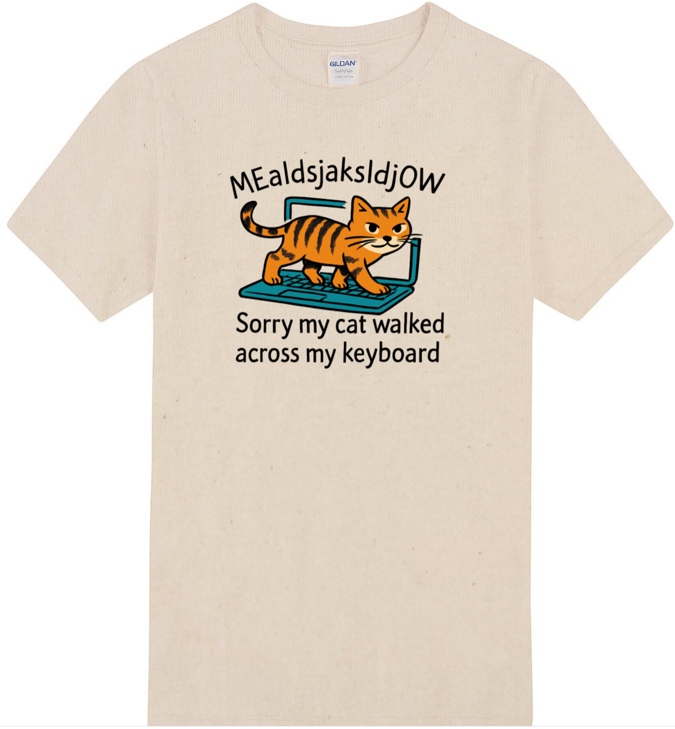 Sorry My Cat Walked Across My Keyboard T-Shirt