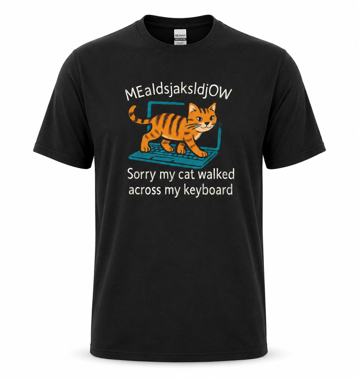 Sorry My Cat Walked Across My Keyboard T-Shirt