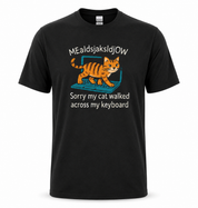 Sorry My Cat Walked Across My Keyboard T-Shirt