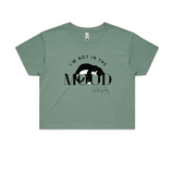 I'm Not In The Mood Crop Top