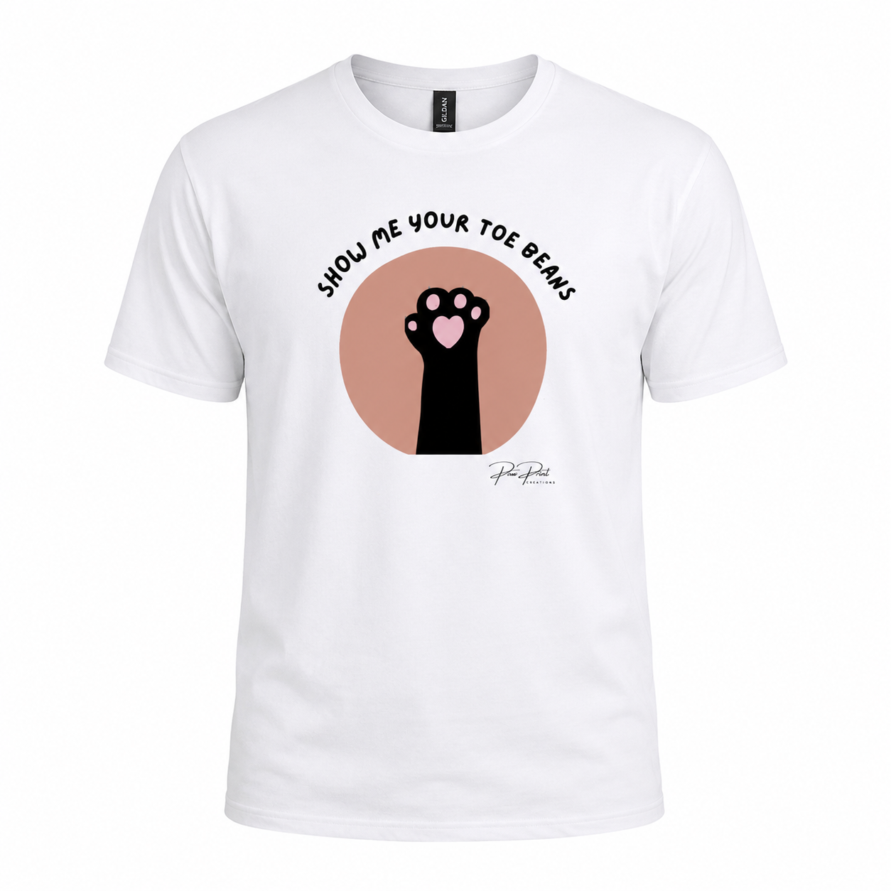 Show Me Your Toe Beans Tee