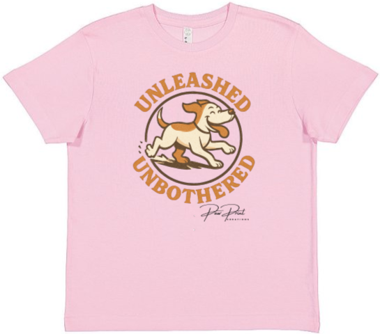 Unleashed & Unbothered Kids T-Shirt