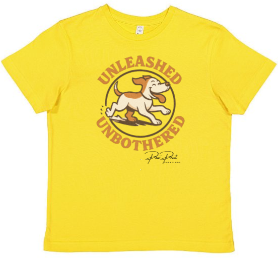 Unleashed & Unbothered Kids T-Shirt
