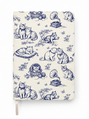 Vintage Paw A5 Notebook - Cat Lover Journal