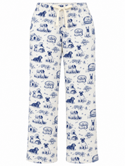 Vintage Paw Bamboo Dog Pyjama Pants