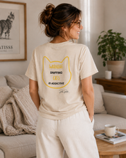 Sniffing Cats Is Addictive Tee