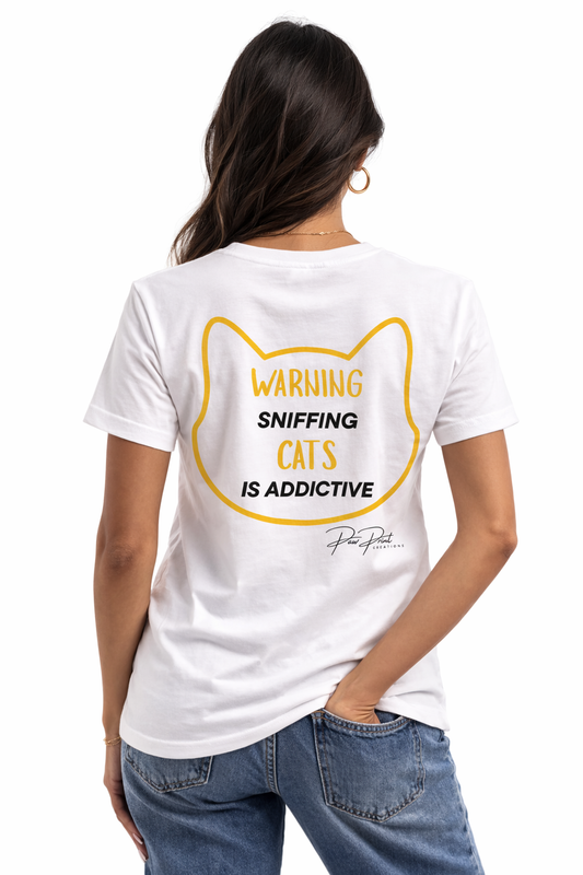 Sniffing Cats Is Addictive T-Shirt