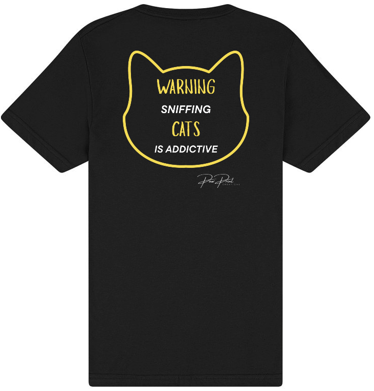Sniffing Cats Is Addictive T-Shirt
