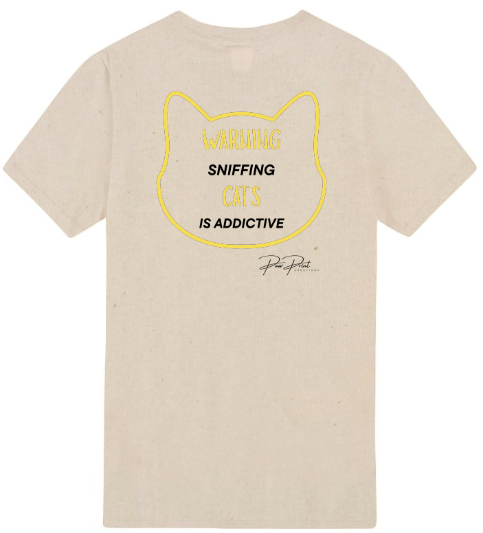 Sniffing Cats Is Addictive T-Shirt