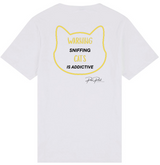 Sniffing Cats Is Addictive Tee